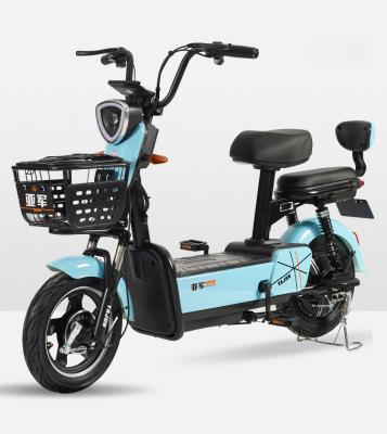 China New Popularity Hot Selling Products Carbon Steel Cycle City Road Electric Bike For Woman Adults for sale