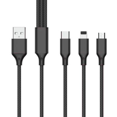 China Other Faman Universal Multi Function Mobile Phone Charger Tie Down 3 In 1 USB Fast Charging Cable for sale