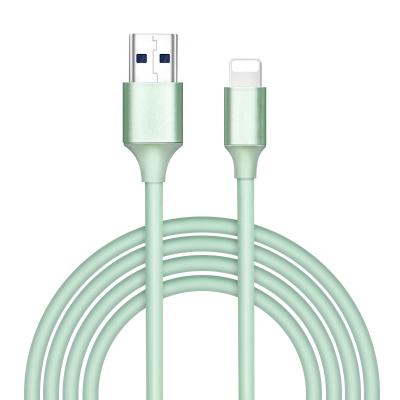 China MP3/MP4 Player High Quality Colorful Liquid Silicone Material Heat Blocking Transmission USB Fast Charging Data Cable for sale