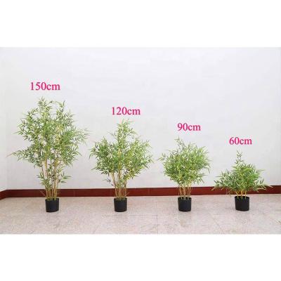 China UV Proof Poinsettia Amaryllis Amaryllis Bambooes Trees Green Signal Stem Gold Leaf Light Plastic Minimalist Decoration Artificial Plants Stand for sale