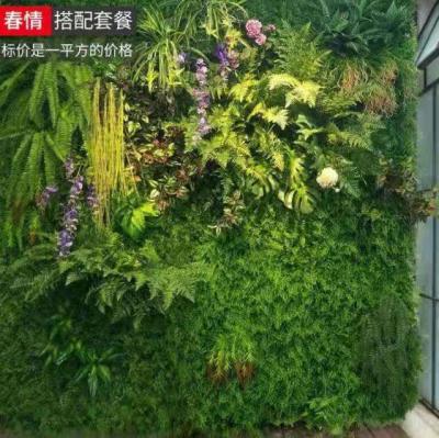 China Plant Green Wall For Decor DL020 New Design Artificial Green Wall For Decor for sale