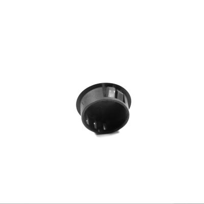 China Mechanical Hardware Plastic Hole Nylon Socket Cover Knob Screw Cover Black Or White for sale