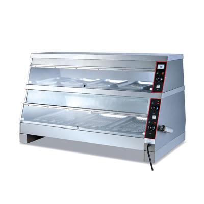 China Hotel Buffet Food Equipment Kitchen Restaurant Surpmarket Equipment Bakery Glass Display Cabinets for sale