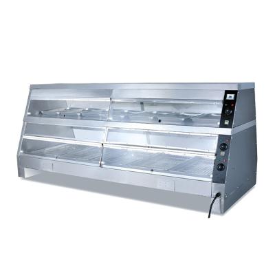 China Hotel Buffet Food Equipment Display Freezer Ice Cream Freezer Restaurant Showcase Cabinet for sale