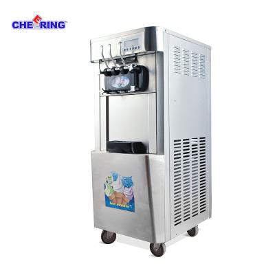 China Commercial snack factory stainless steel soft serve ice cream maker machine sale for sale