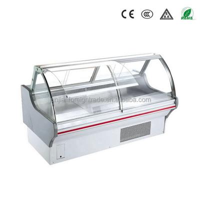 China Single-temperature Refrigeration Equipment OEM Manufacturer Stainless Steel Meat Display Counter for sale