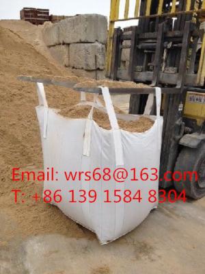 China Woven Polypropylene 1 Ton Bulk Bags , One Ton Bags 1 Ton Sacks For Chemical / Building for sale