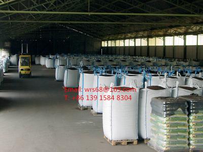 China firewood / pellets big 1 Ton Bulk Bags , Mining Industry pp container bag for sale