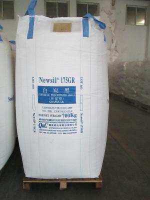 China Flexible  Type B PP Pellets Big Bag FIBC bags with 4 loops for Carbon white / Silica for sale