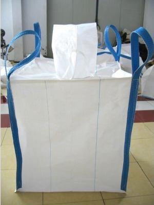 China Minerals Polypropylene 1 Ton bulk bags woven polypropelene feed bags , 4-panel UV treated Tonne bag for sale