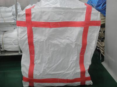 China circle square bottom 1 Ton Bulk Bags , mining Chemical powder big bag for sale