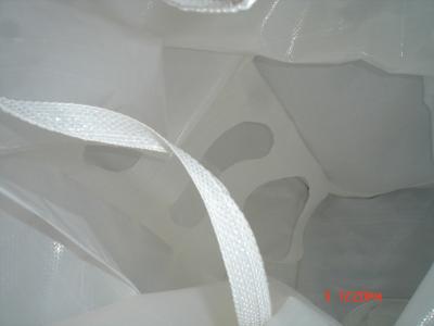 China Inner baffles PP Pellets Big Bag , large Flexible Intermediate Bulk Containers for sale