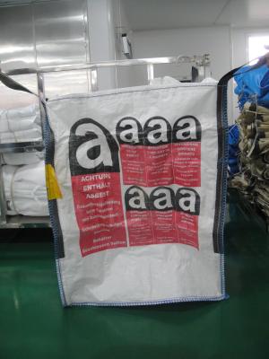 China Flexible Intermediate Bulk Containers , large Polypropylene 1000kg asbestos bulk bags for sale