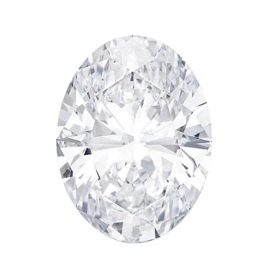 China White Diamonds CVD hpht 0.5-10ct oval cut oval cut diamonds developed by IGI lab for sale