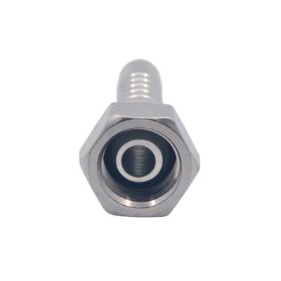 China High Pressure Crimp NPSM Hydraulic Hose 60 Degree Cone Seat Fittings Connections For Pressing 1/4 To 2