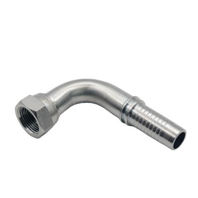 China long life high quality ferrule elbow bsp thread hydraulic pipe fittings stainless/carbon steel for sale