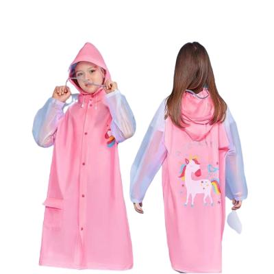 China Hot Selling Poncho Hooded With Pockets 2021 Children's Clothing Raincoats Cartoon Printing Children's Raincoat Singlet Raincoat for sale