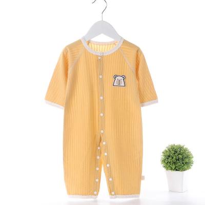 China 2021 hot sale plain baby breathable long sleeve bubbysuit or baby rompers for sale