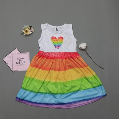 China New Style Soft Sustainable Hot Selling Sleeveless One-Piece Jumpsuit Summer Clothes Baby's Skirt for sale