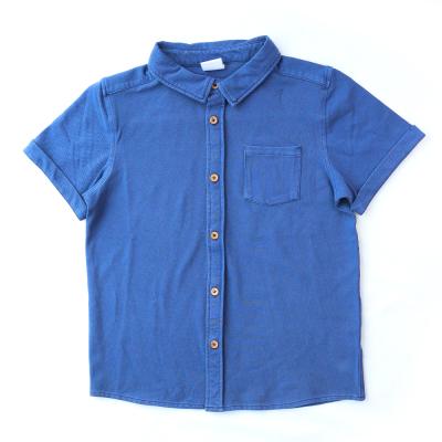 China Breathable Modern Boy Clothes Casual Shirt Kid Shirt For Boys for sale