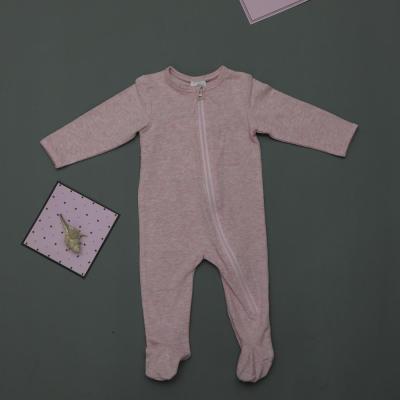 China Sustainable Baby Sleeper Pajamas , Lovely Organic Baby Rompers Cotton Bodysuit Baby Clothes for sale