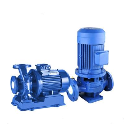 China Buildings ISG40-160(I)B Commercial Vertical Industrial Cold and Hot Water Circulation Horizontal Booster Pump for sale