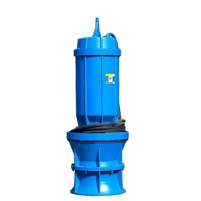 China World Large Water Solutions 400QSZ-5.5-37 Developing Rainstorm Flood Control Flood Drainage Axial Flow Submersible Pump for sale