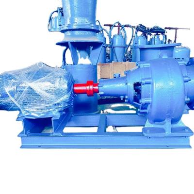 China High Flow 4KW No Blockage Flood Control Agricultural Irrigation Horizontal Mixed Flow Pump for sale