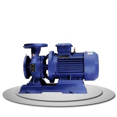 China ISW25-125 Commercial Buildings Horizontal Booster Industrial Pipeline Circulation Pump For Boiler Cooling for sale