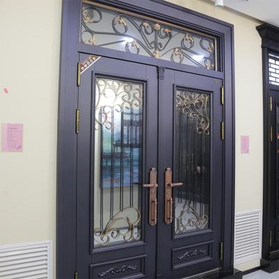 China Luxury Design Anti-theft Proof Sound Villa Entry Door Customized Steel Anti-theft Entrance Door From Chinese Supplier for sale