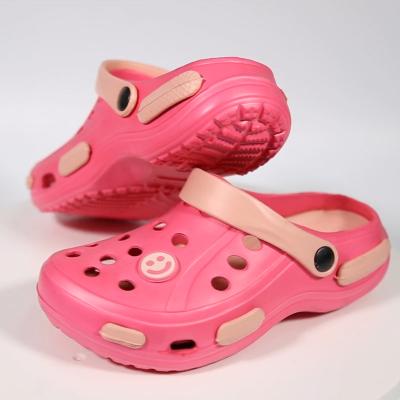 China Quick Dry EVA Kids Clogs Lightweight Garden Shoes Lovely New Arrival Lightweight Design for sale