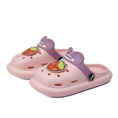 China Lovely New Arrival Lightweight Design Quick Drying Garden Shoes Lightweight Eva Kids Clog Shoes for sale