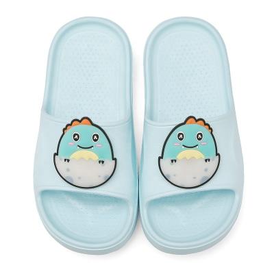 China Summer Children's Beach Slippers Flat Children's Chick Kids House Shoes Slippers New Shoes Baby Toddler Soft Indoor Slippers for sale