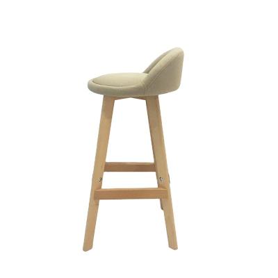 China Modern OEM Services Umpire Chairs Modern Wood Bar Stool For Kitchen Black Height Bar Stool Counter for sale