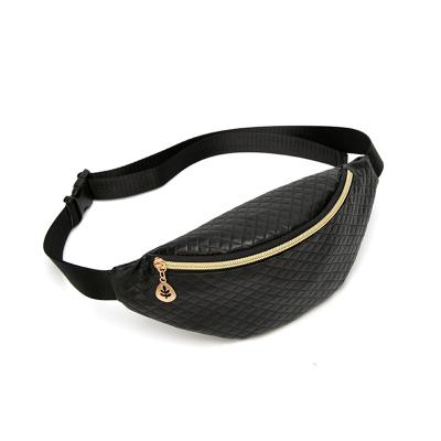 China 2020 Custom Designer Water Proof Waterproof PU Leather Women Fanny Pack Ladies for sale