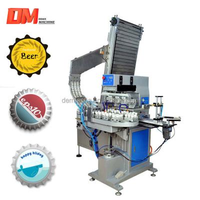 China Device Bottle Cover Tampo Printing Machine Special Loading Auto Pad Printing Printer for sale