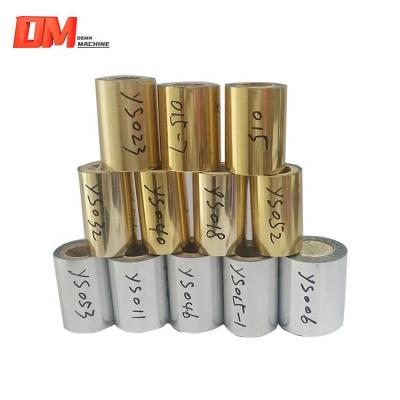 China Hot Selling Paper For Foil Stamping Machine Hot Quality Standard Good Colors Gold Silver Hot Stamping Foil Rolls for sale