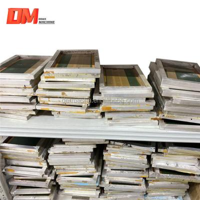 China Stable And Durable Meshed Stretched Silk Screen Printing Plate With Aluminum Frame for sale