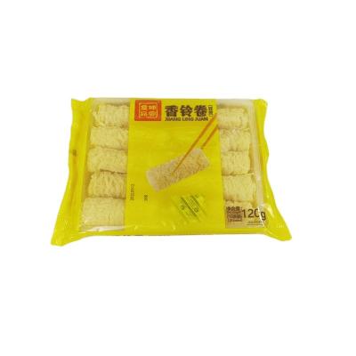 China Malaysia Instant Bean Curd Sheet Rolls Suitable Hotpot Golden Dry Steamboat for sale