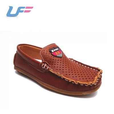 China Custom Children Boy Anti-odor Import Laser Loafer Non-slip Brand Shoes for sale