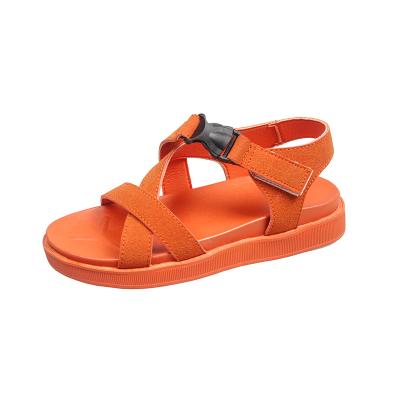 China Wholesale original design comfortable women's sports suede fashion flat sandals for women for sale