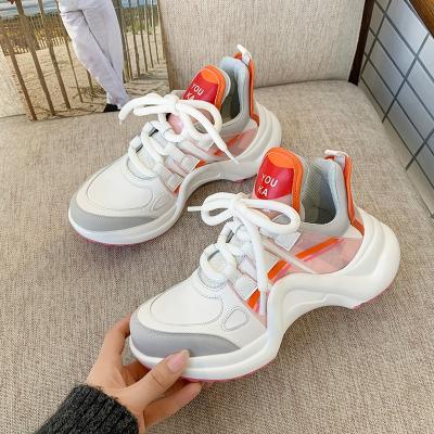 China 2020 Anti-Smell Women Height Increasing Shoes Fashion Sneakers Wholesale Women's Sport Shoes Women for sale