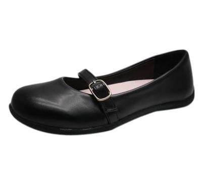 China Small MOQ Black Anti-odor Girls School Uniform Shoes Children School Shoes In Stock for sale