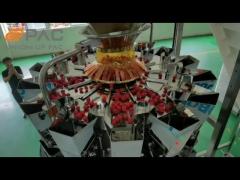 cherry tomatoes weighing and boxing system