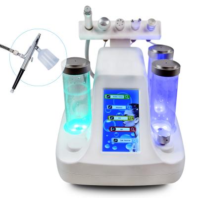 China Exfoliators 7 in 1 Water Oxygen Facial Hydra Microdermabrasion Jet Peel Machine for sale