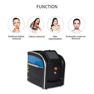 China Pigment removal new product q switch portable upgraded 2022 yag laser machine eyebrow washing machine laser beauty instrument for sale