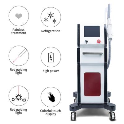 China 2022 Acne Treatment New Product Q Switch ND Yag Laser Machine For Mole Removal Tattoo Removal Freckle Removal for sale