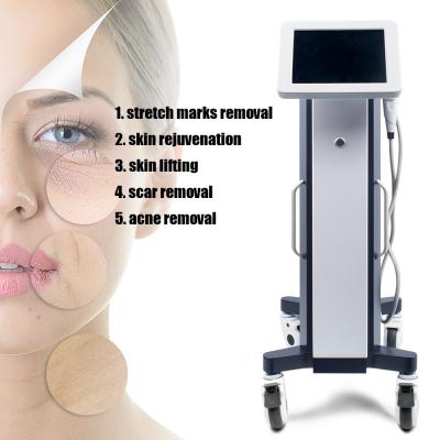 China Face Lift Stretch Marks Removal Skin Rejuvenation Microneedle RF Microneedling Machine Partial Radio Frequency RF Microneedling Machine for sale