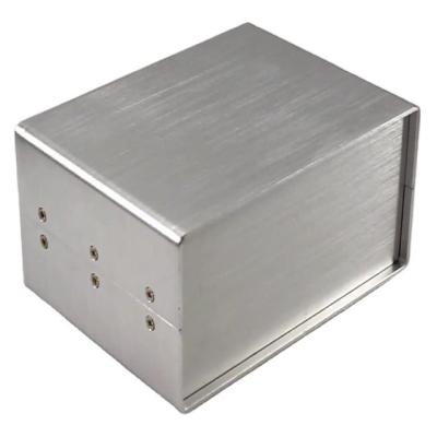 China Professional aluminum sheet metal fabrication factory processing stainless steel aluminum sheet box cabinet case with anodized for sale