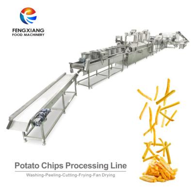 China Commercial Supplying Industrial Potato Chips Crisps Washing Making Machine Processing Line for sale